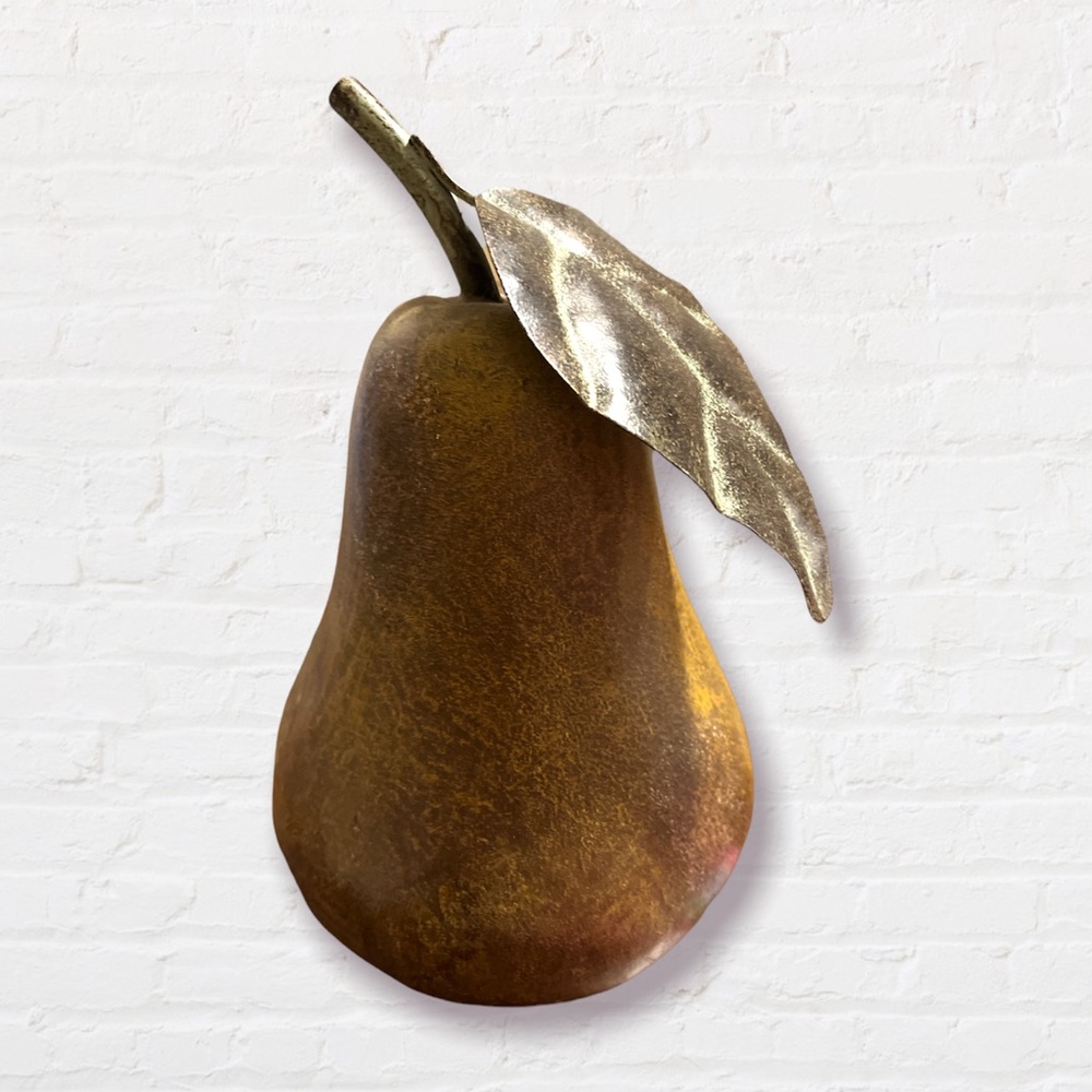 Large Rustic Decorative Pear 🍐
